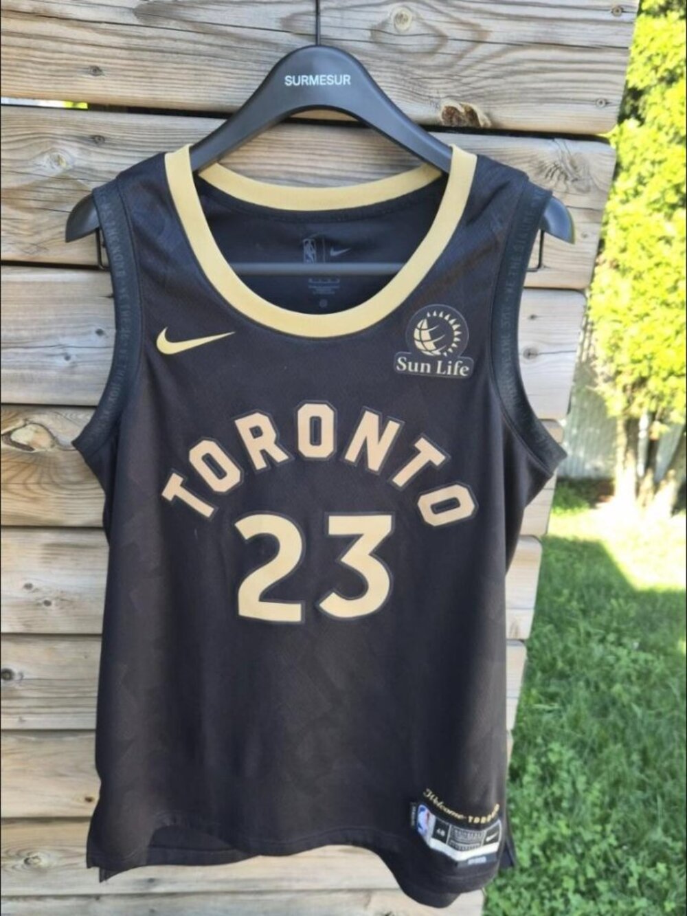 Toronto Raptors Jersey Fred VanVleet City Edition Sz L